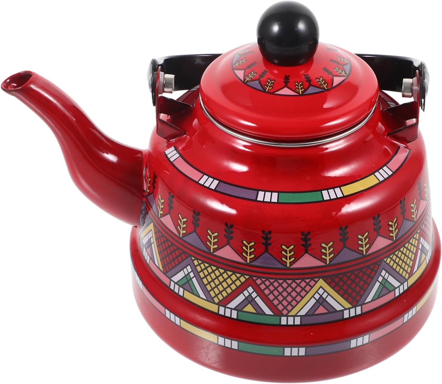 PRETYZOOM Enamel Kettle Enamel Tea Kettle Stovetop Teapot