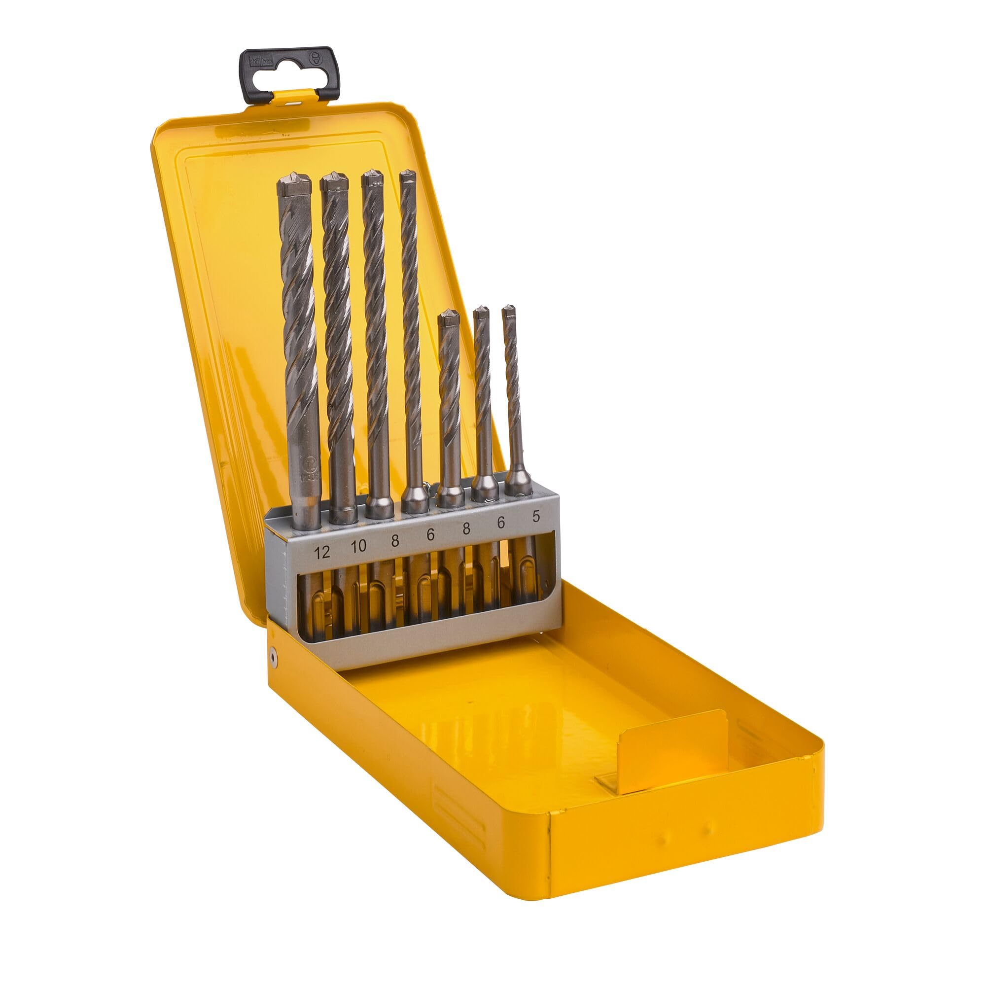 DeWalt DT8976-QZ - Juego de 7 brocas XLR SDS-Plus en cassette de metal