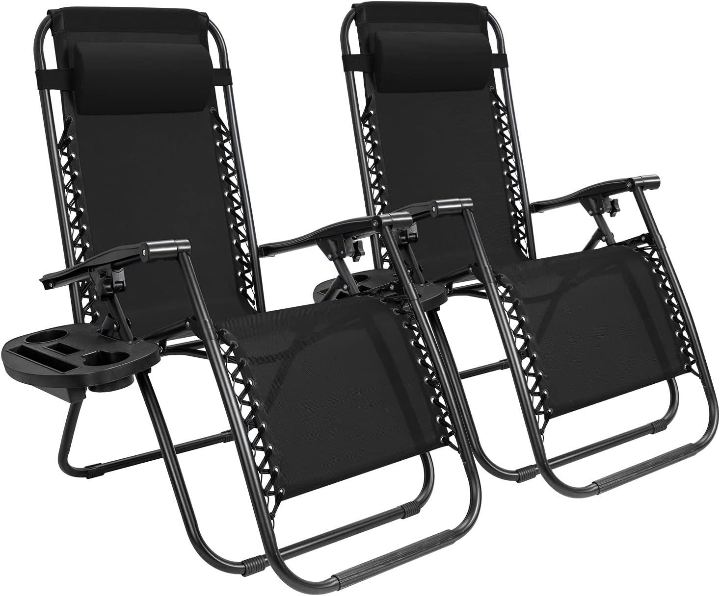 Chair And Ottoman Set Folding Patio Chairs, Set Of Outdoor