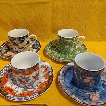 Amazon.co.jp: 有田焼 雅峰窯 古伊万里 吉祥文様 カップ