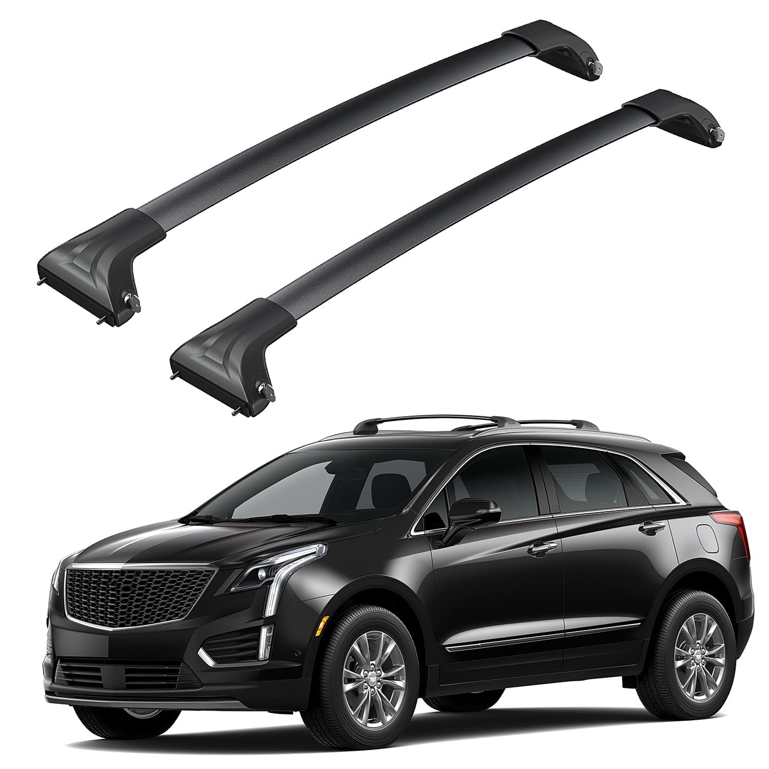 Amazon.com: HmmtyRack 300lbs Lockable Roof Rack Cross Bars