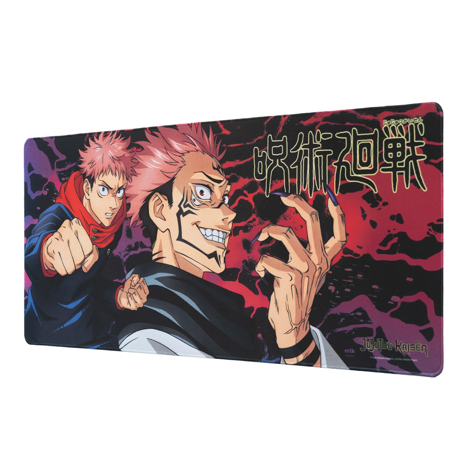 Grupo Erik Large Mouse Mat - Jujutsu Kaisen Manga Gifts | Gaming Mouse Pad XXL 80 x 35 cm - 31.5 x 13.8 in, Desk Mat Large, Gaming Desk Accessories | Jujutsu Kaisen Merch Gifts under 20 Pounds