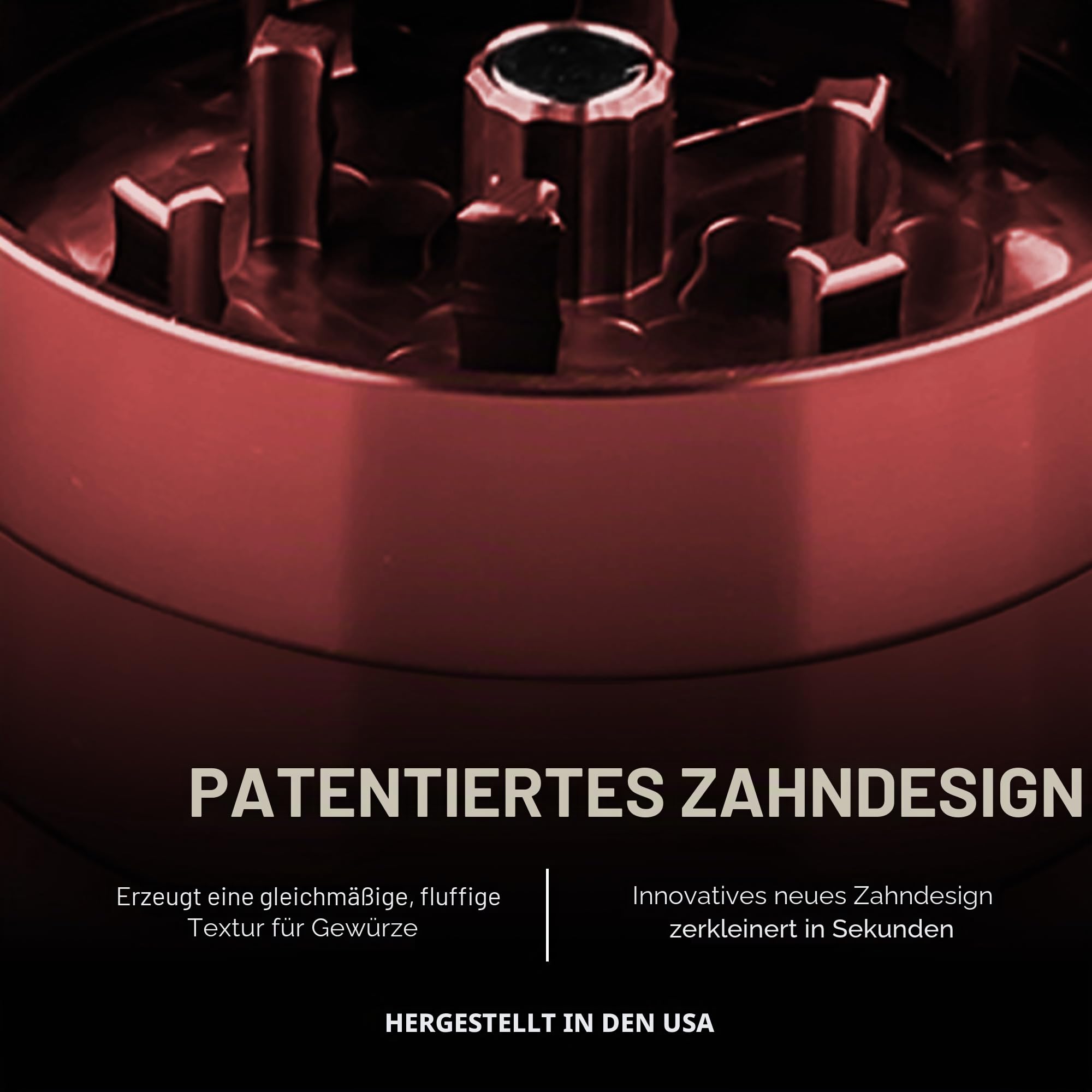 Santa Cruz Shredder Kräutermühle aus Metall, gerändelt, für stärkeren Griff, 3 Stück, klein, 4,3 cm (Rasta)