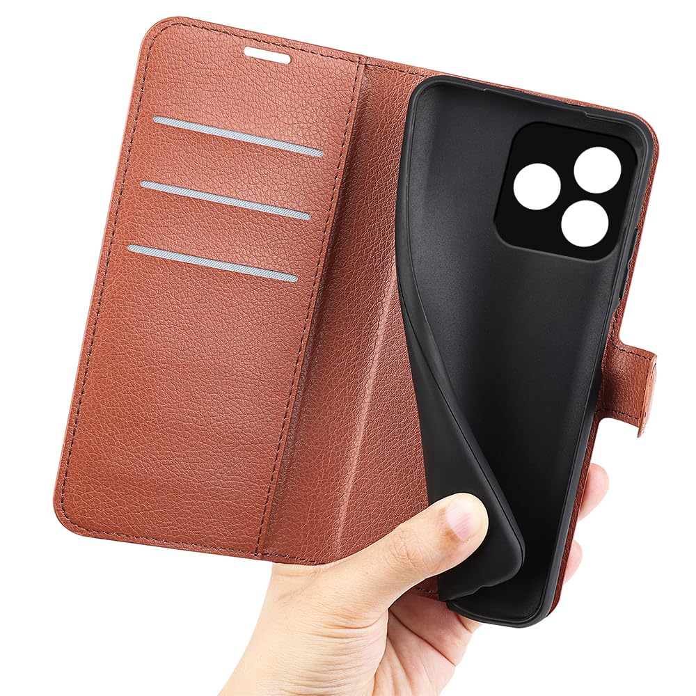 MOJIA Cover per Realme Note 50 / Realme C51 / Realme C53, Custodia Flip