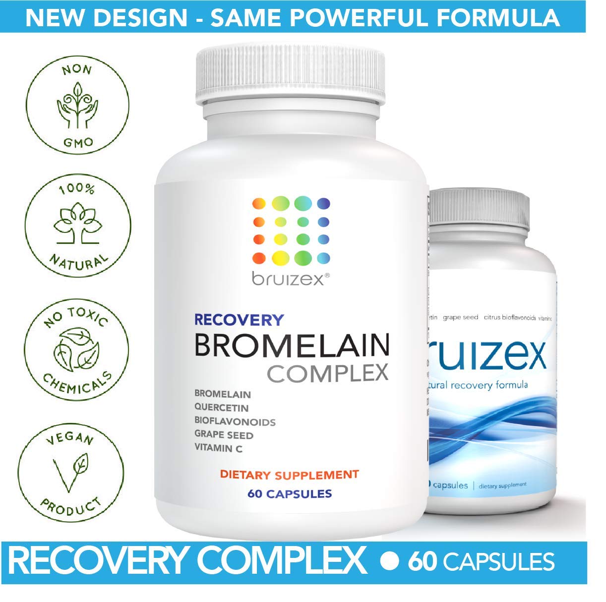Buy Bromelain & Quercetin Recovery Complex I Post Surgery Recovery I