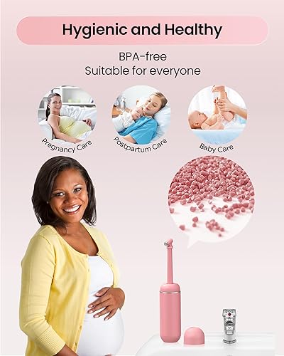 Miniatura 7 de Botella Peri para Cuidado PospartoPerineal, Bidé Manual Portátil de Mano para Higiene Femenina y Viaje, Rociador Libre de BPA de 380ml a Prueba de