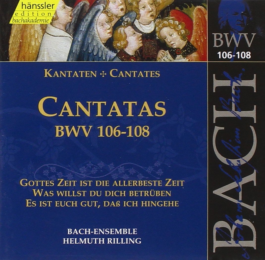 Cantatas Bwv 106-108 [Audio CD] Bach, J.S. and J.S. Bach
