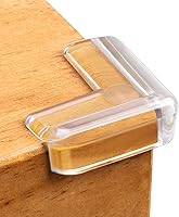 Vista 5 de 16 paquetes de protectores de esquinas, protector de esquinas para bebés, parachoques de bordes transparentes, gabinetes a prueba de bebés