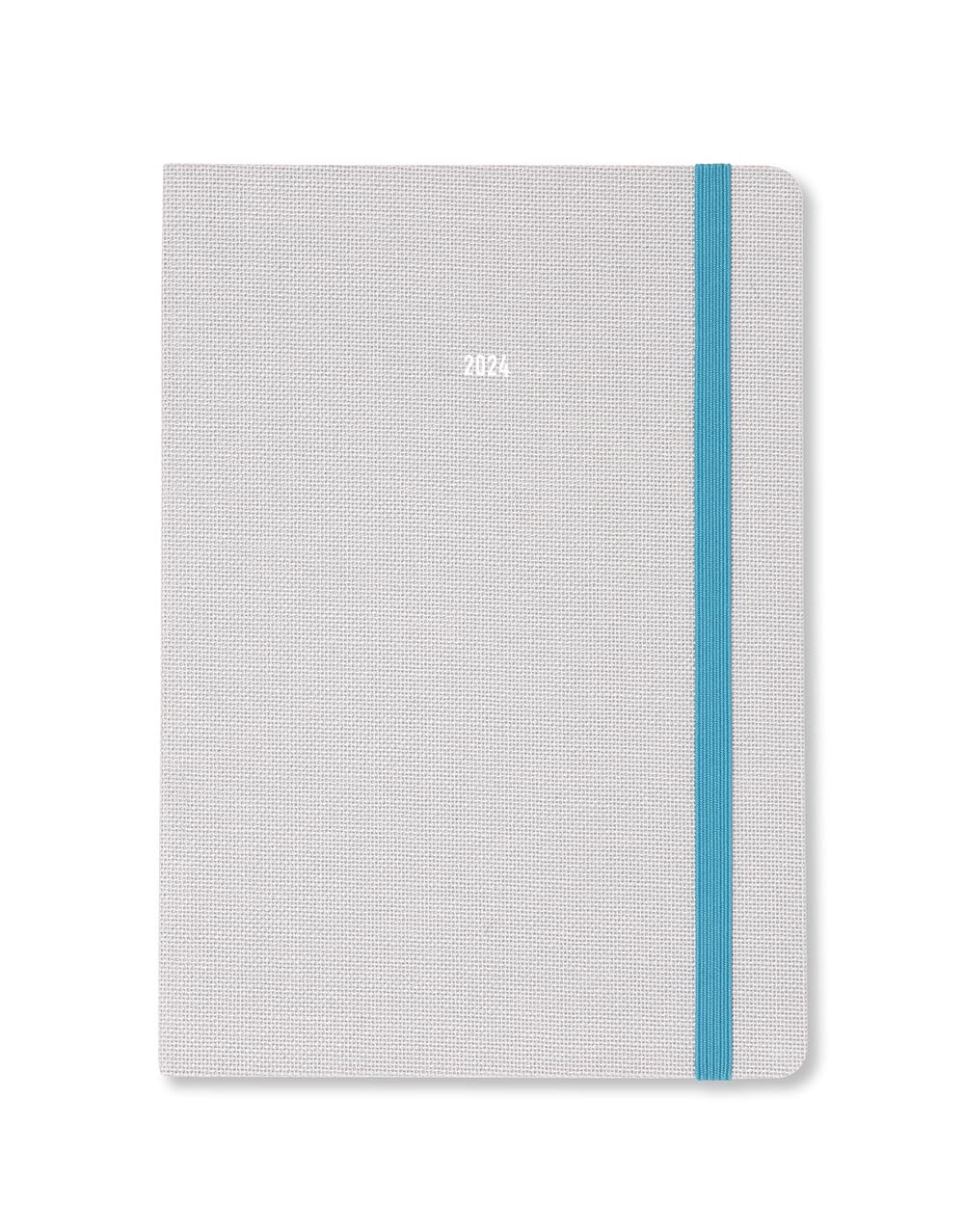 Letts Raw A5 week to view 2024 diary - grey