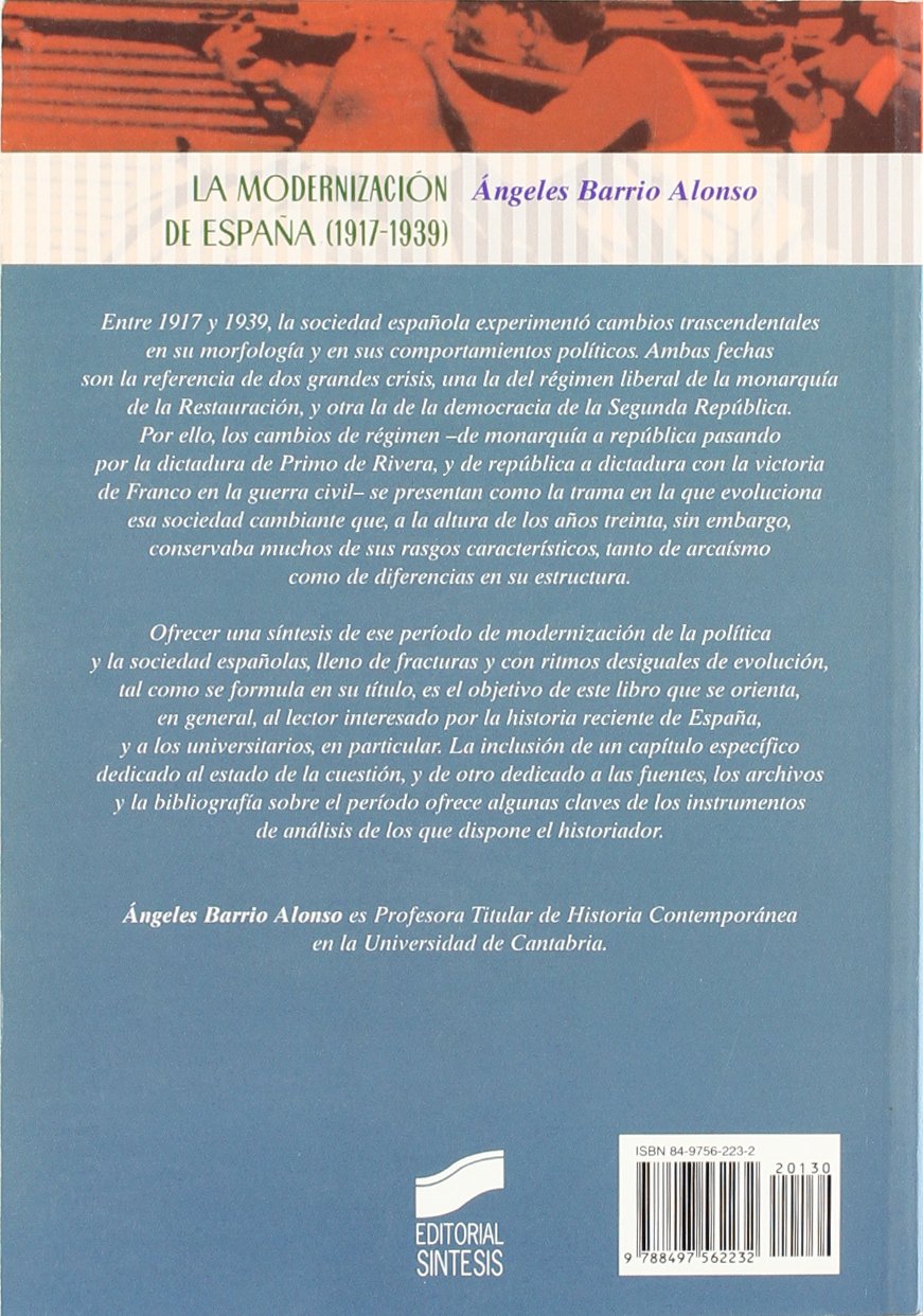 La modernización de España (1917-1939): política y sociedad: 30 (Historia de España, 3er milenio)