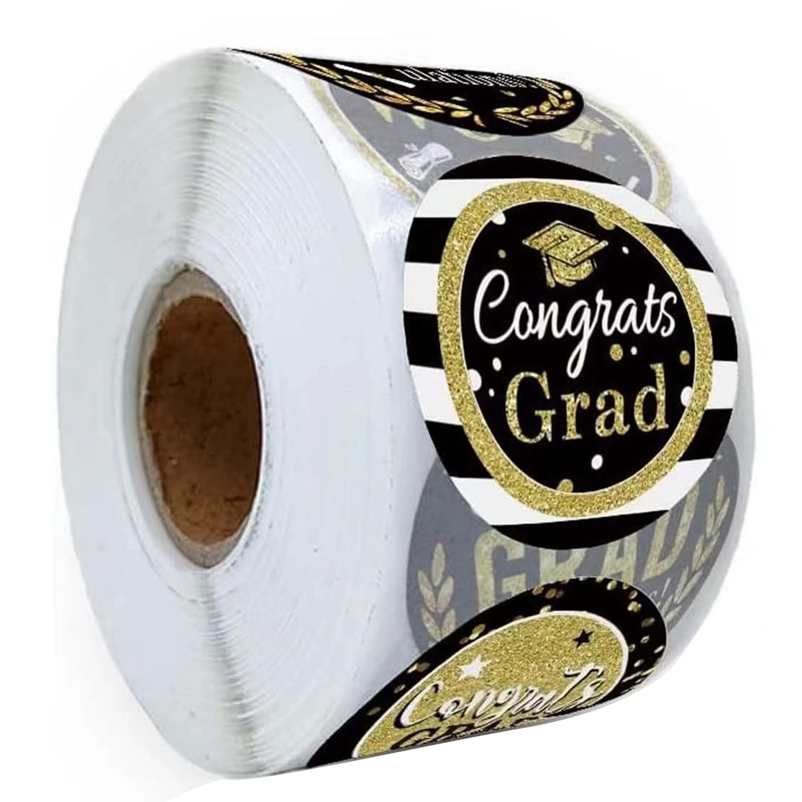 Elnwnnkc C Elnwnnk 500 Pcs Round Graduation Sticker Ongrats Grads Labels Graduation Aps Sticker Party Supplies
