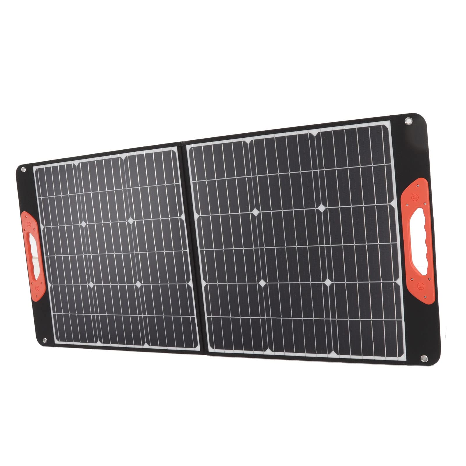 Qcwwy Pannello Solare Portatile Pieghevole 100W, con Tecnologia di Ricarica | Uscita 18 V CC per campeggio e centrale elettrica