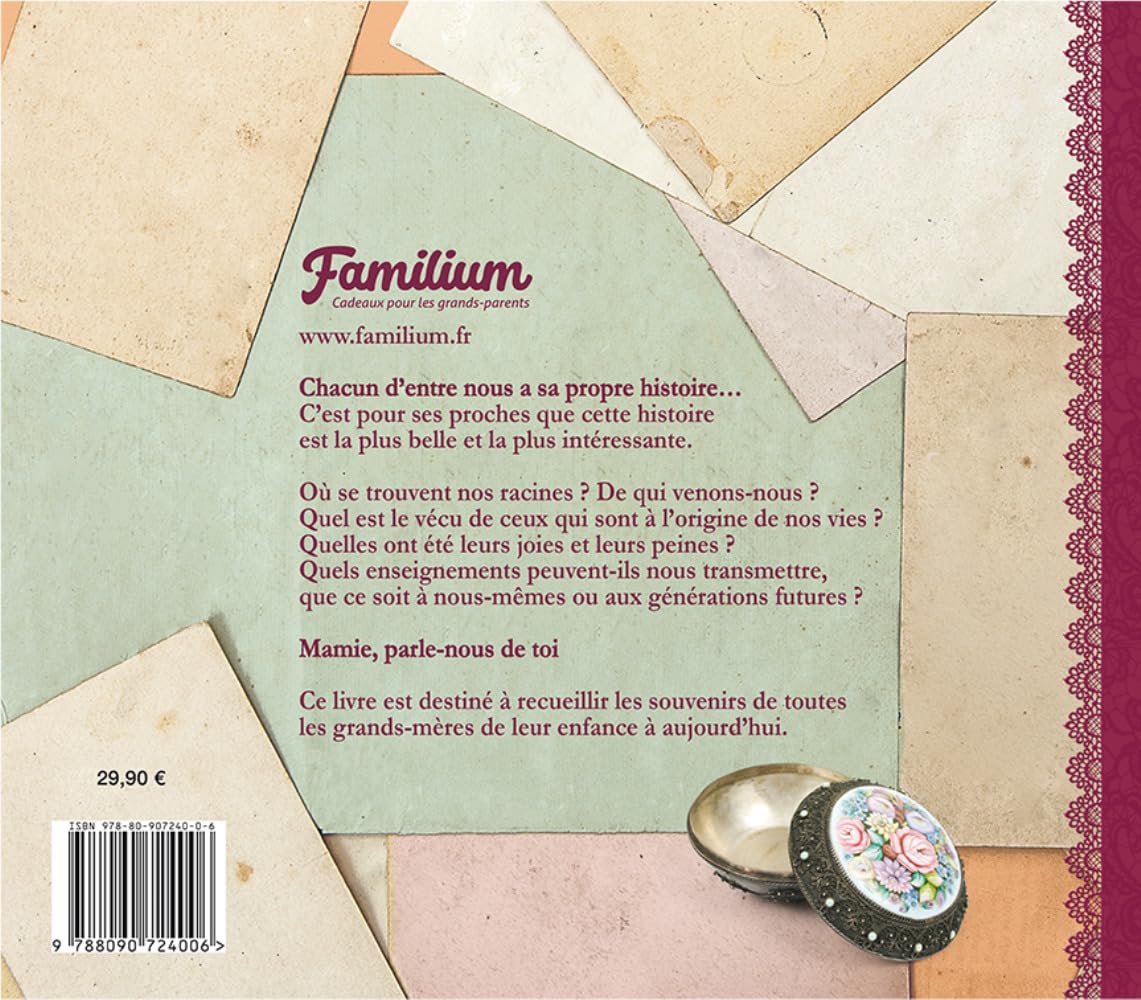 MAMIE, PARLE NOUS DE TOI