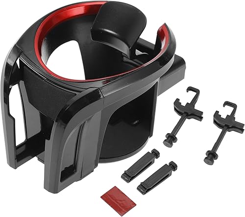 Miniatura 1 de 1 unids para la mayoría de los vehículos soporte ajustable de la taza del coche 2 en 1 soporte ajustable del teléfono soporte de la taza de