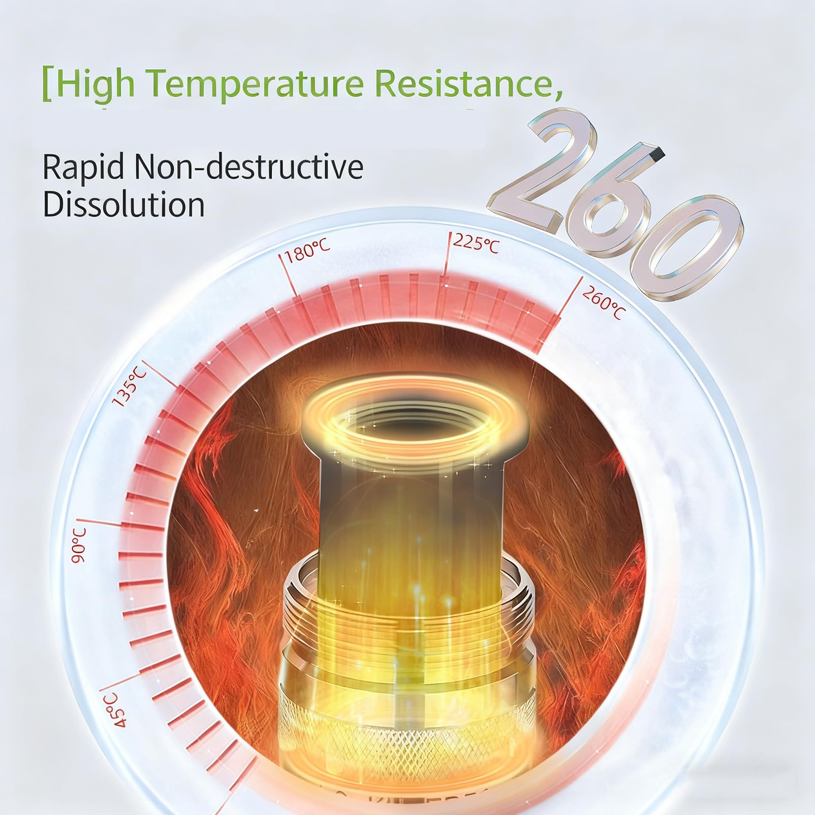 Reactor De Síntesis Hidrotermal, Reactor De Presión Al Vacío, Material De Acero Inoxidable, Capacidad De 25-300 Ml, con Orificio De Alivio De Presión, para Experimentos Químicos