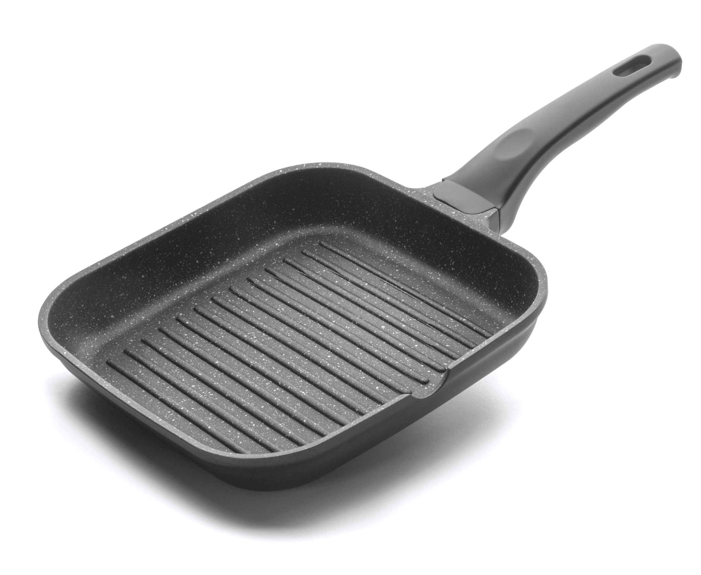 Lacor Noir Square Frying Pan Eco-Piedra