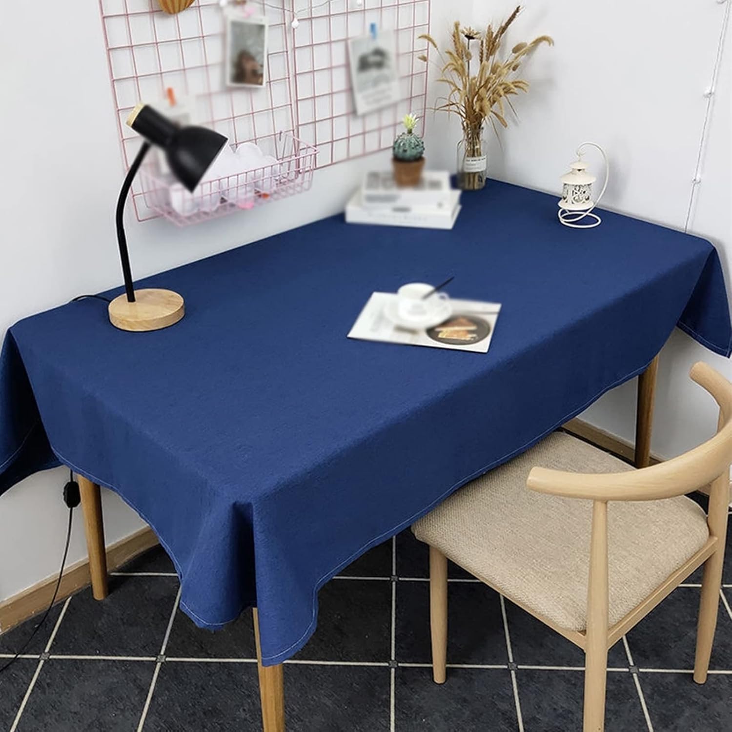 Pure Color Tablecloth Desk Coffee Table Table Cover Table Cover Rectangular Tablecloth Waterproof Tablecloth Party Decoration Tablecloth (Color : 16 Specification : 140 * 180cm)