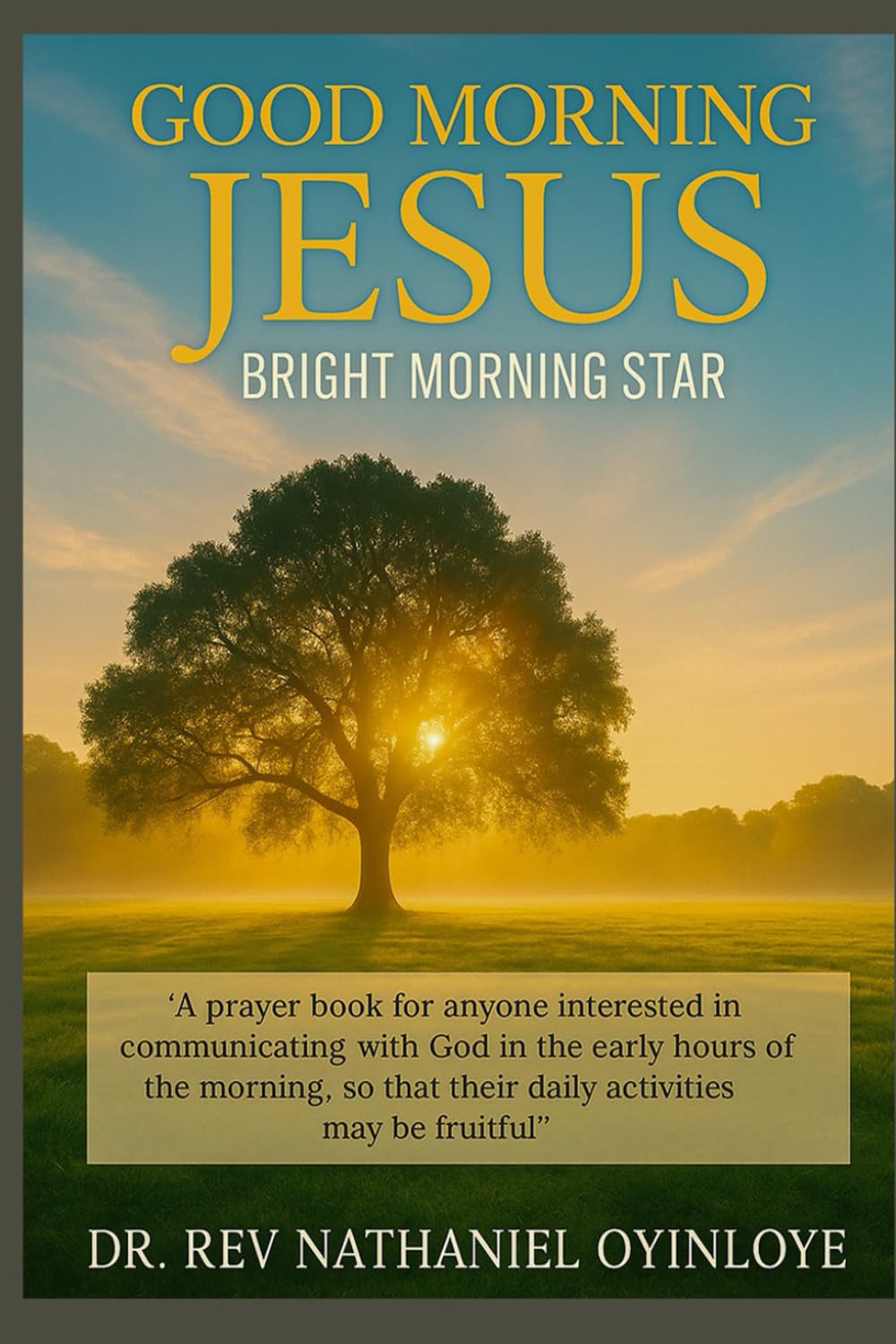 GOOD MORNING JESUS BRIGHT MORNING STAR: A PRAYER BOOK