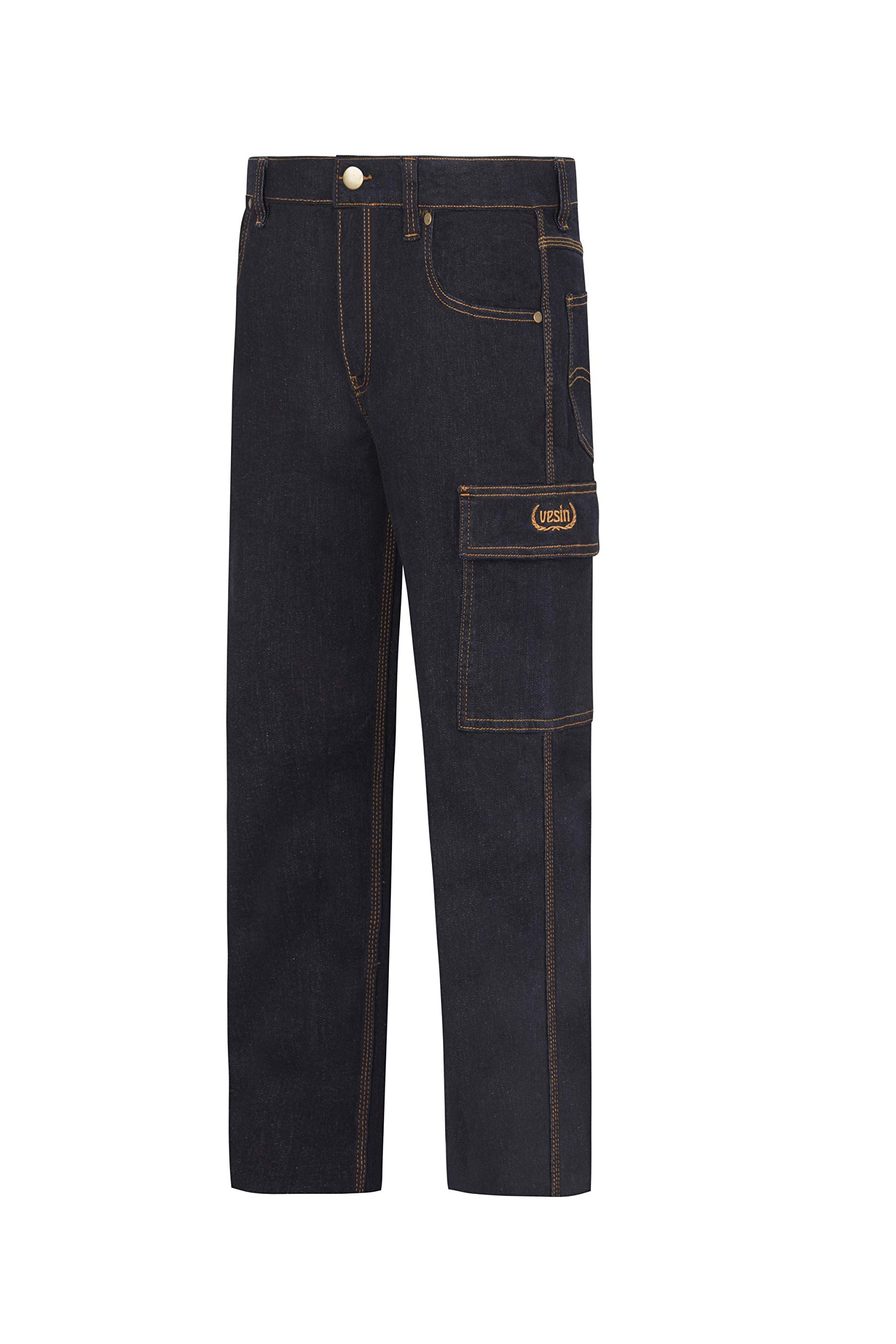 Vesin AE85-44 Pantalón Vaquero, Multibolsillos