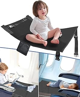 Flyaway Kids Bed Airplane, Toddler Travel Bed, Baby Airplane Essentials, Airplane Seat Extender for Kids, Portable Airplane Bed for Toddler, Airplane Travel Essentials for Kids
