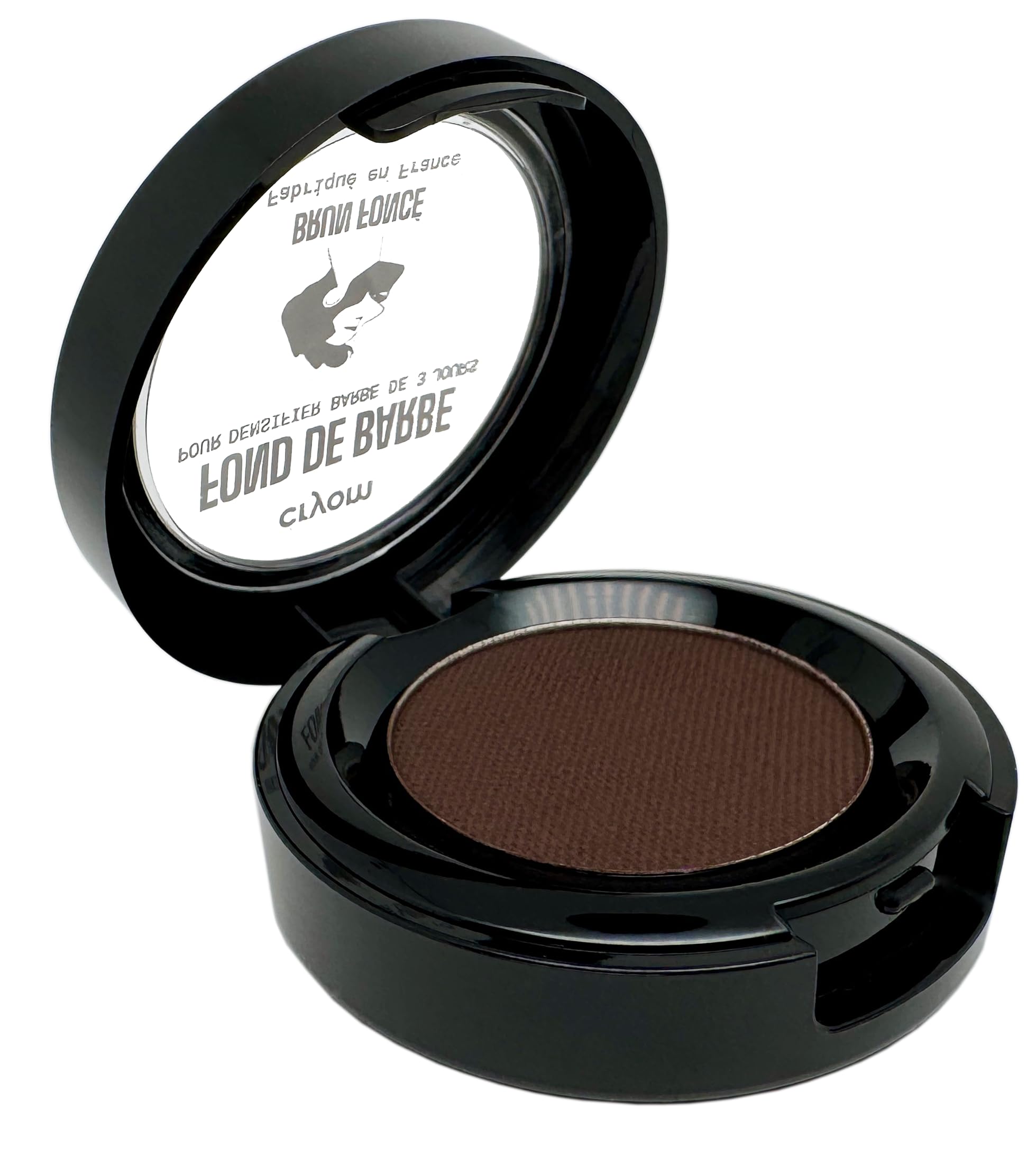 Routine Barbe de 3 jours (Fond de Barbe + Applicateur Mousse) pour densifier et assombrir une barbe de 3 jours. Sec instantanément, résiste à l'eau, tenue 24h. (Brun foncé)
