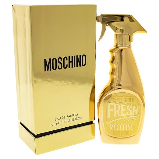 Fresh gold moschino Clearance