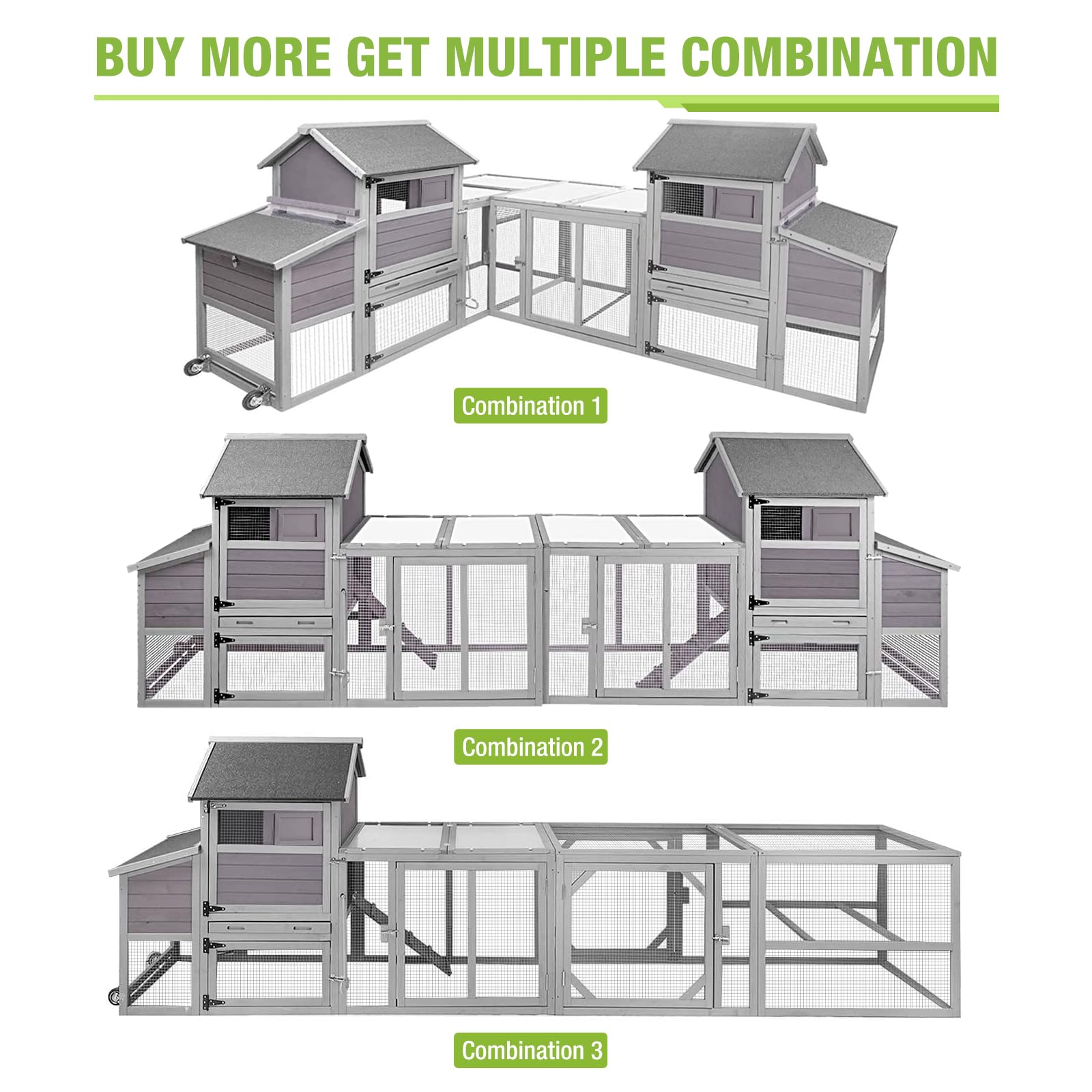 鳥小屋 Amazon.co.jp: 鶏小屋 鶏小屋 巣箱付き 家禽ケージ 車輪付き 78インチ