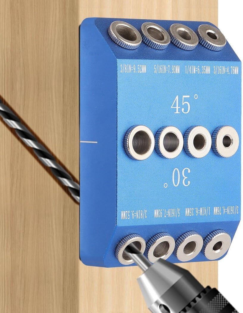 Yeesport30 45 90 Degree Angle 4 Sizes Drill Guide Jig For Cable