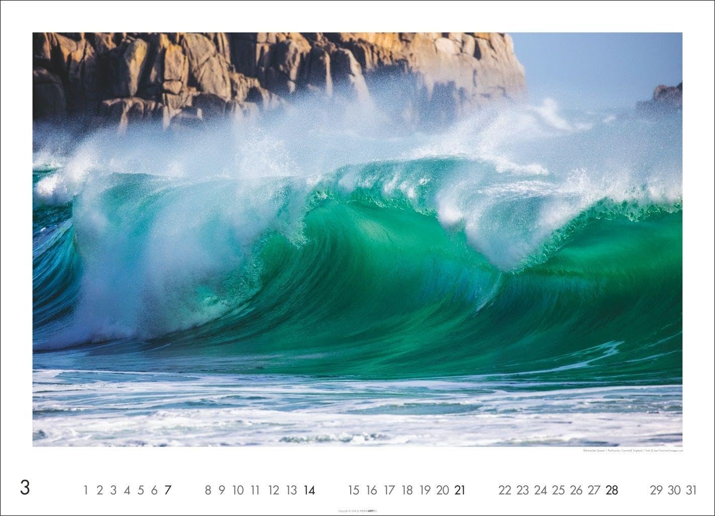 Das Meer Kalender 2027: Traumhafte Bilder vom Meer und maritime Landschaften in einem großen Wandkalender fürs Urlaubsfeeling zu Hause. Format 68 x 49 cm