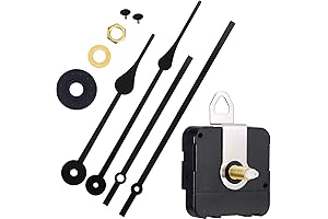 Clock Movement Mechanism High Torque Long Shaft Clock Works Battery Operated