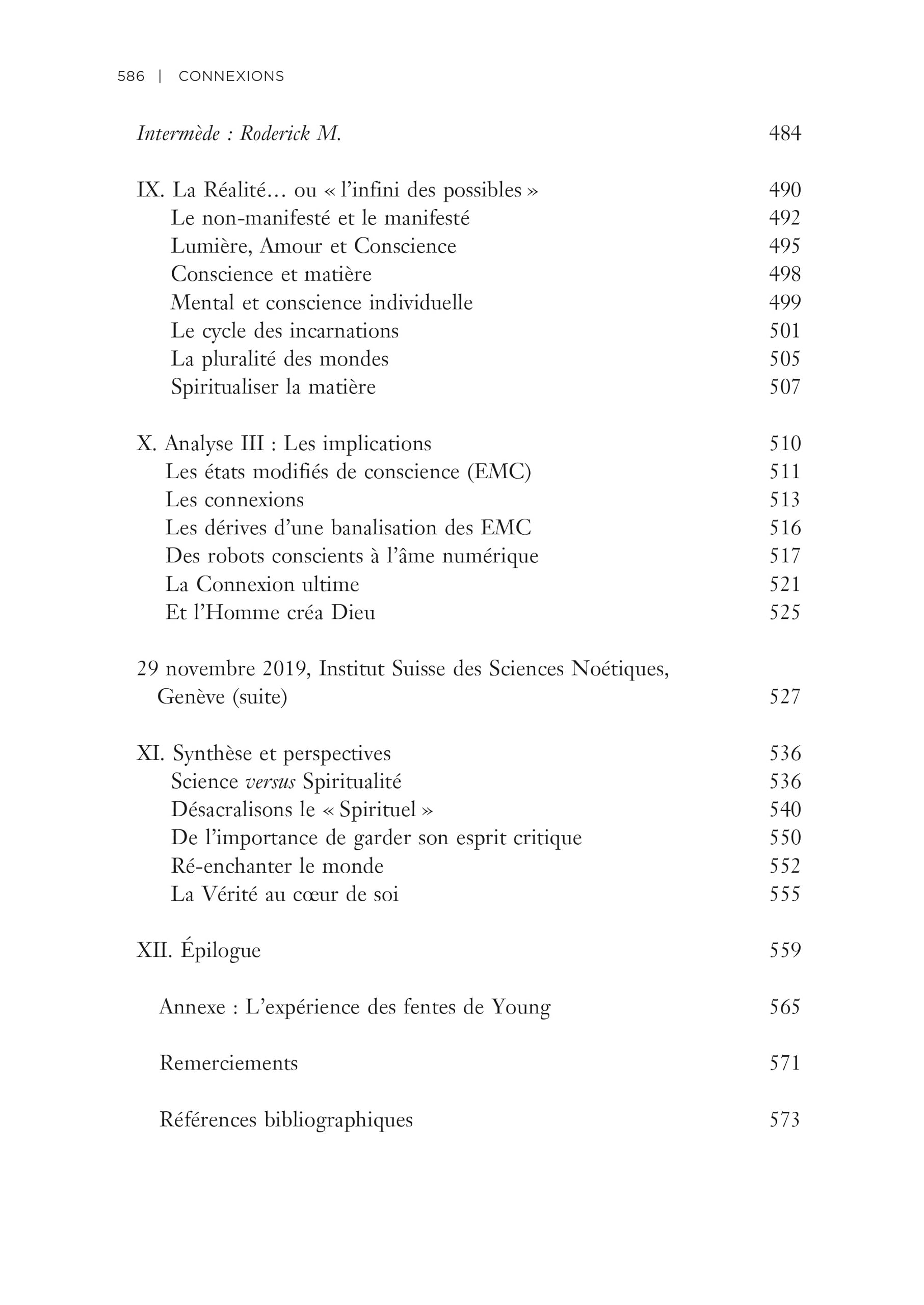 ConneXions - Etude sur les contacts avec l'invisible: Entretiens avec l'invisible