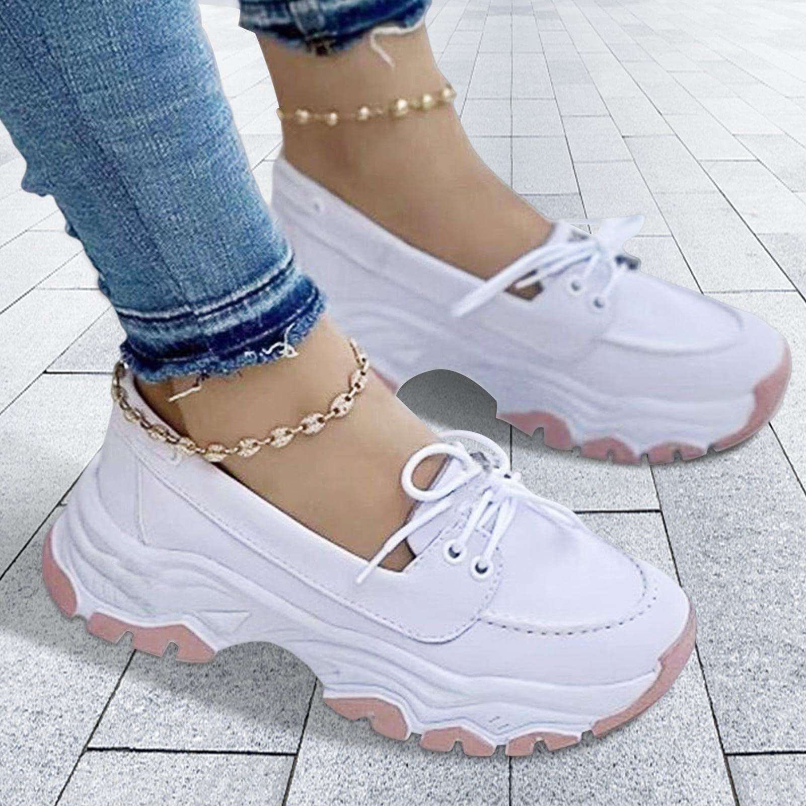 Zapatos para Caminar para Mujer con Soporte para el Arco Transpirable Ortopédico