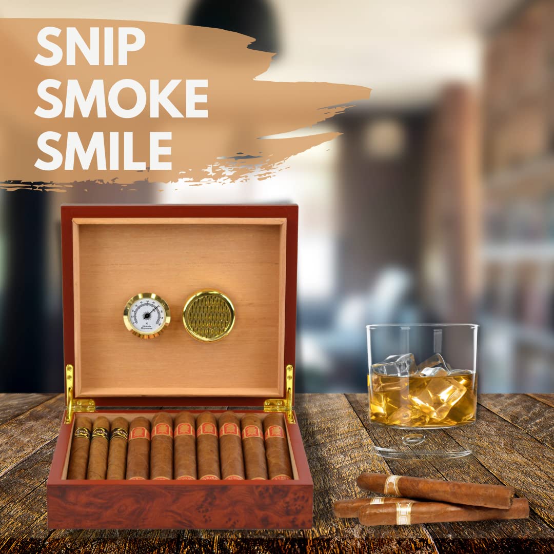 Mantello Cigars Humidor Cigar Case with Cherry Finish Buy Online in
