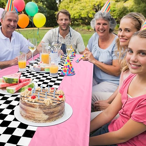 Miniatura 20 de Irenare Car Birthday Party Supplies Racing Decorations 50s Party Tablecloth Racetrack Table Runner Table Covers for Kids Boy Car Theme Birthday Sky