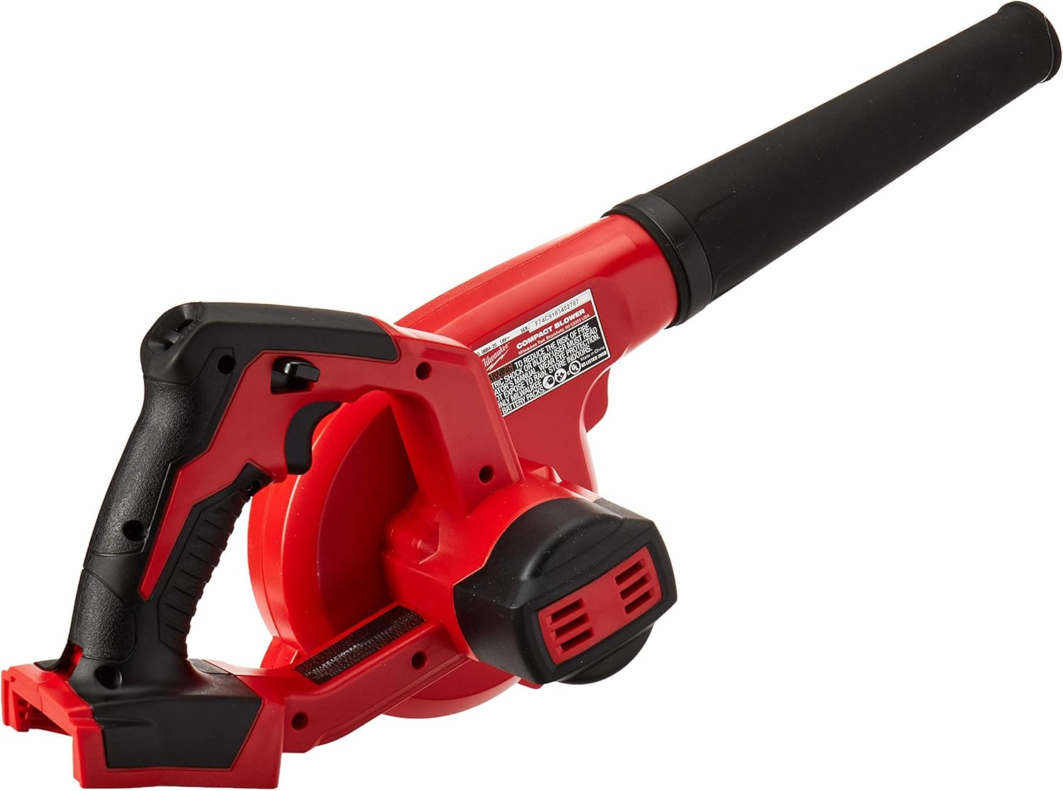 Milwaukee 0884-20 M18 18 V Litio Ion 100 CFM 160 MPH Inalámbrico Compacto Multipropósito Utility Blower (Renewed)