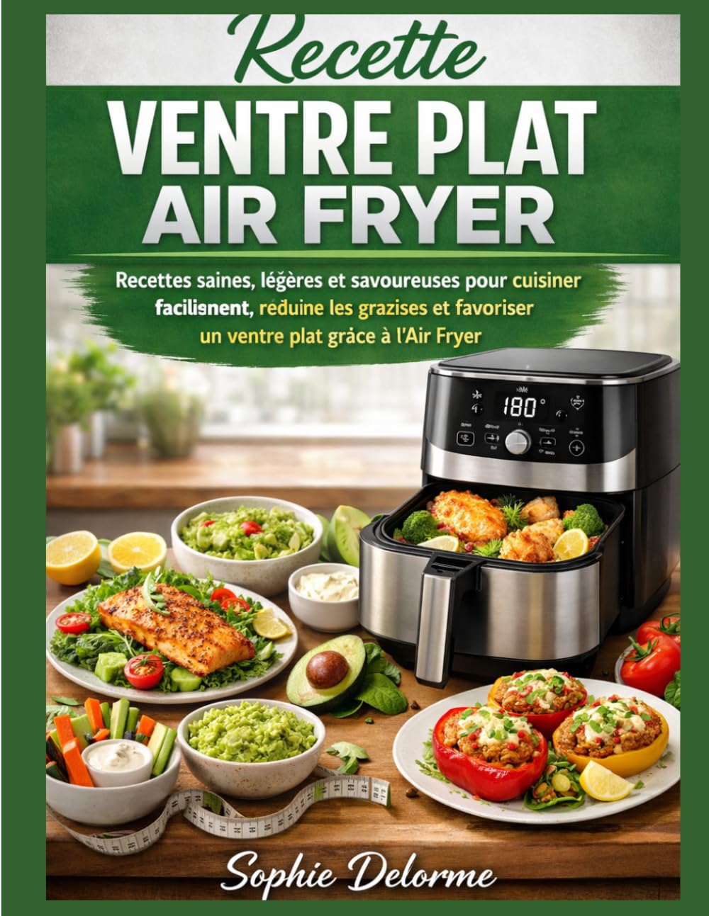 Recette Ventre Plat Air Fryer: Recettes saines, légères et savoureuses pour cuisiner facilement, réduire les graisses et favoriser un ventre plat grâce à l'Air Fryer.