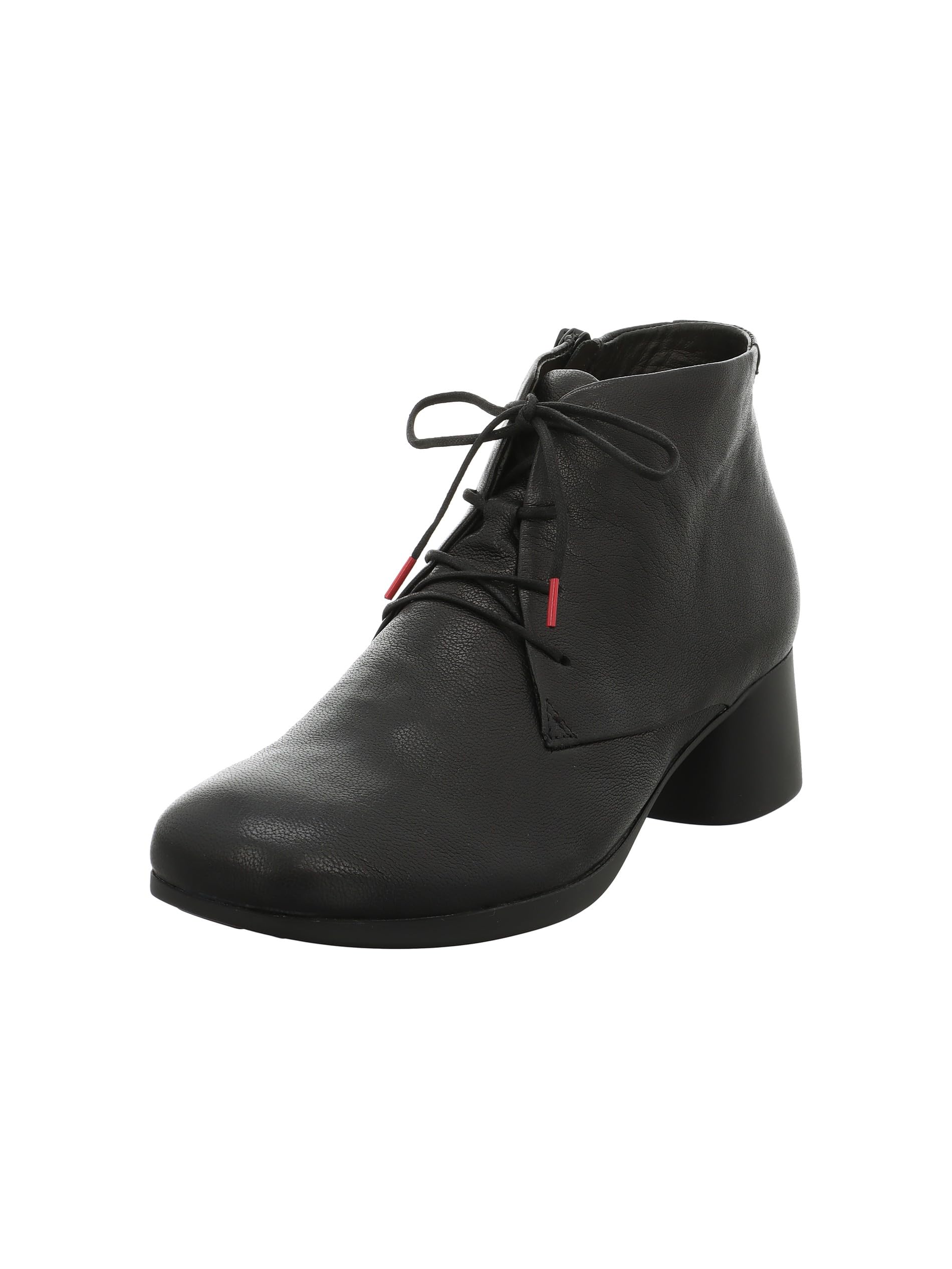 Think! Women's Nani Leather Lined Sustainable Boots, 0000 Black, 6.5 UK