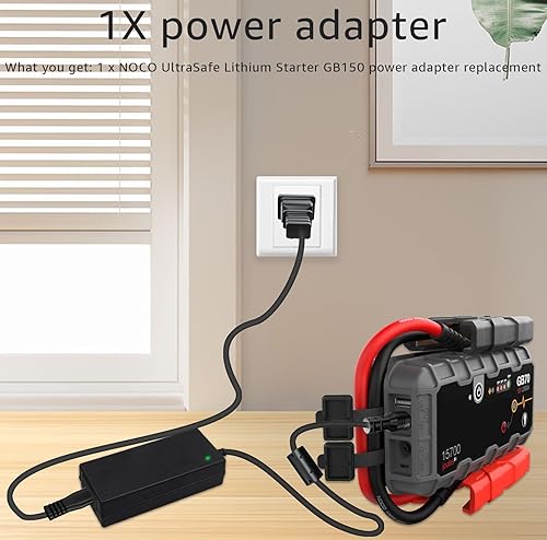 Miniatura 2 de LaWana Adaptador de corriente XGC de 56 W compatible con NOCO GB70 GB150 GB250+ GB251+ GB500 GB500+ Genius Boost Batería de arranque de litio ultra