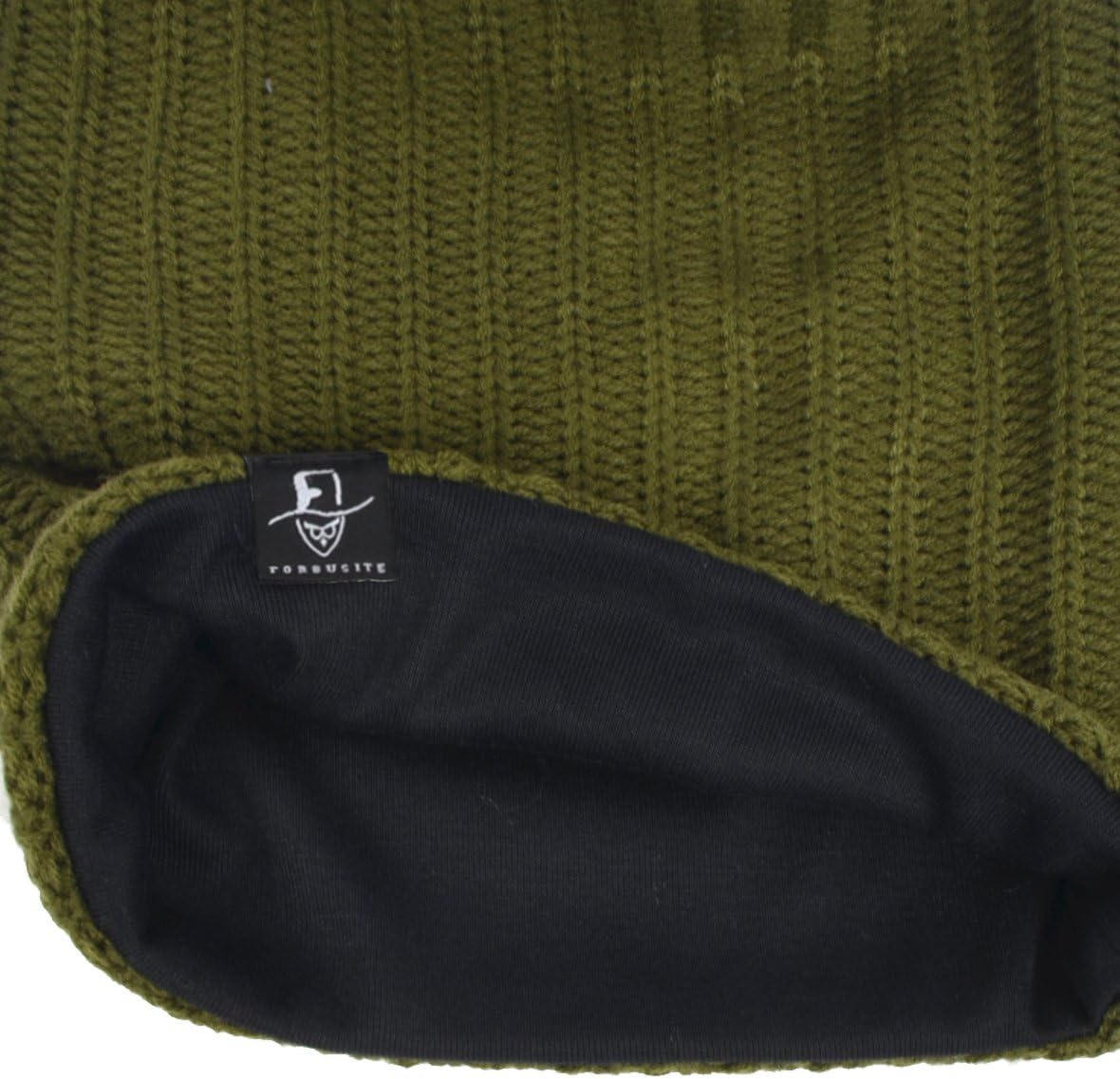 Men Oversize Skull Slouch Beanie Large Skullcap Knit Hat - Image 3