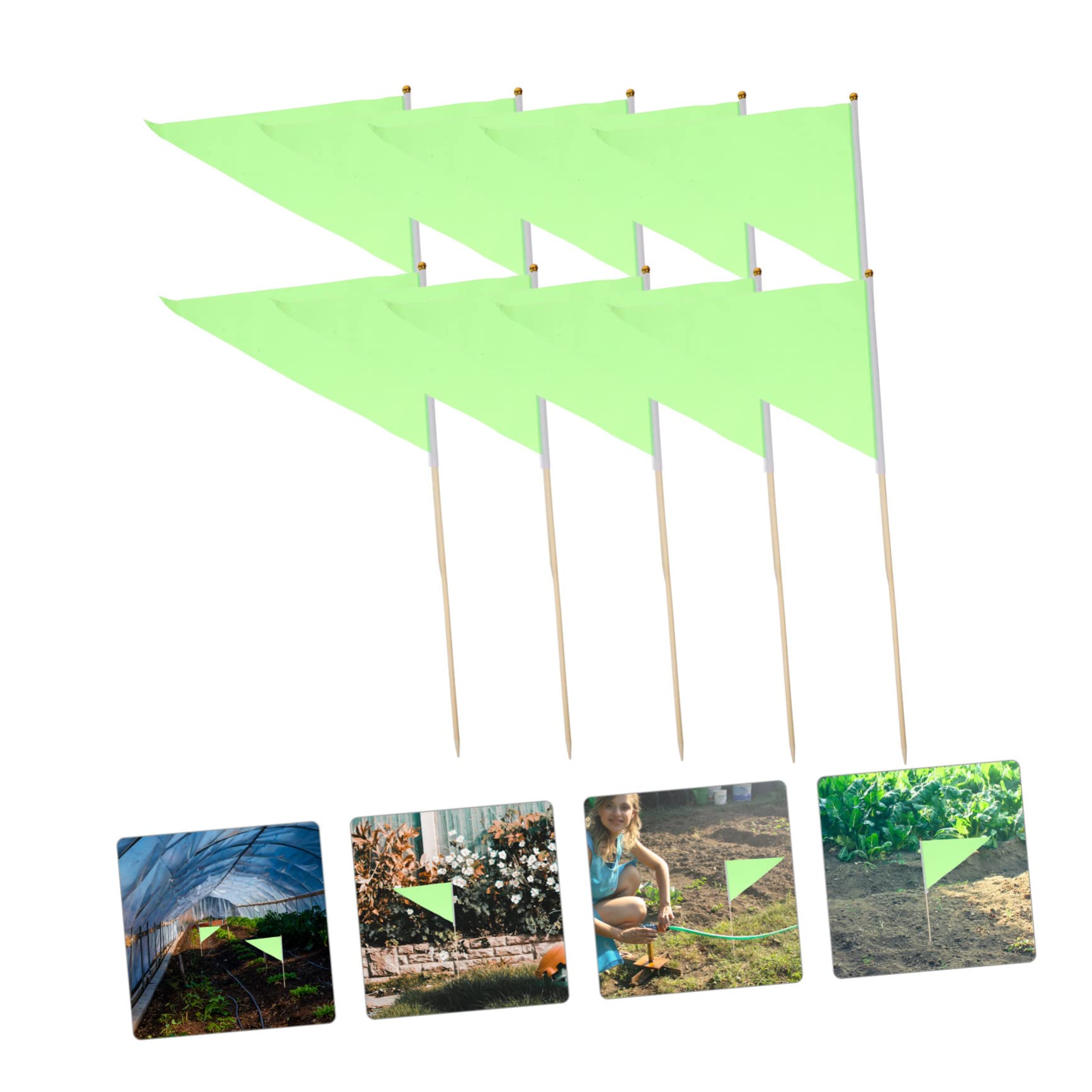 Yardwe 20 STK Rasenmarkierungsfahnen Sprinklerfahnen Kleine Hoffahnen  Yard-flaggen-Marker Yard-markierungsfahnen Markierungen Fr Rasenfahnen  BLM-Flagge Handheld Bambus Fahnenstange : Amazon.de: Garten