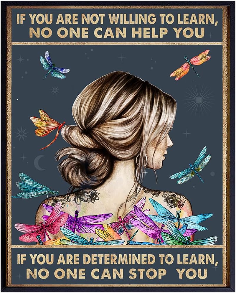 Motivational poster Boho Classroom Decor – Encouraging Home Office Decor for Women – positive Quotes Wall Print – Teacher Gifts Supplies – Family Wall Art – Inspirational quote – Educational Posters