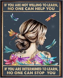Motivational poster Boho Classroom Decor - Encouraging Home Office Decor for Women - positive Quotes Wall Print - Teacher Gifts Supplies - Family Wall Art - Inspirational quote - Educational Posters
