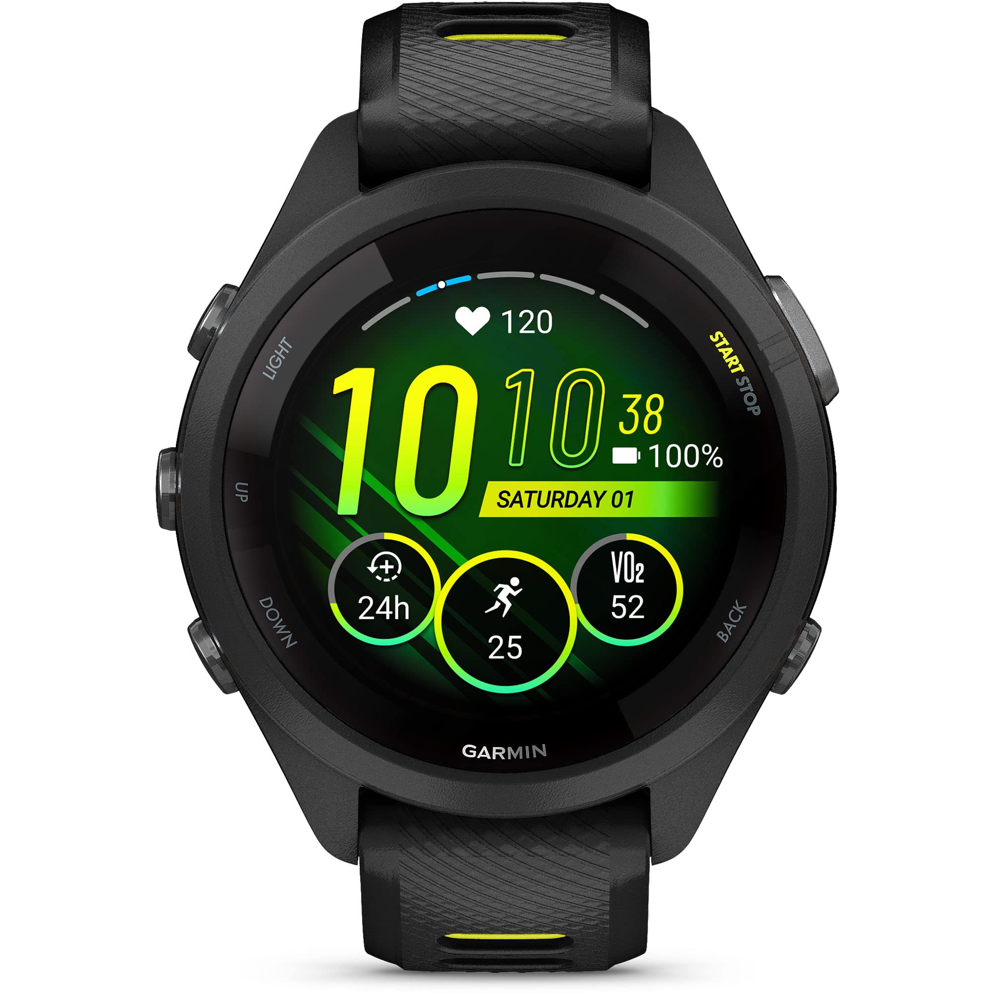colorful amoled display running smartwatch black amp yellow