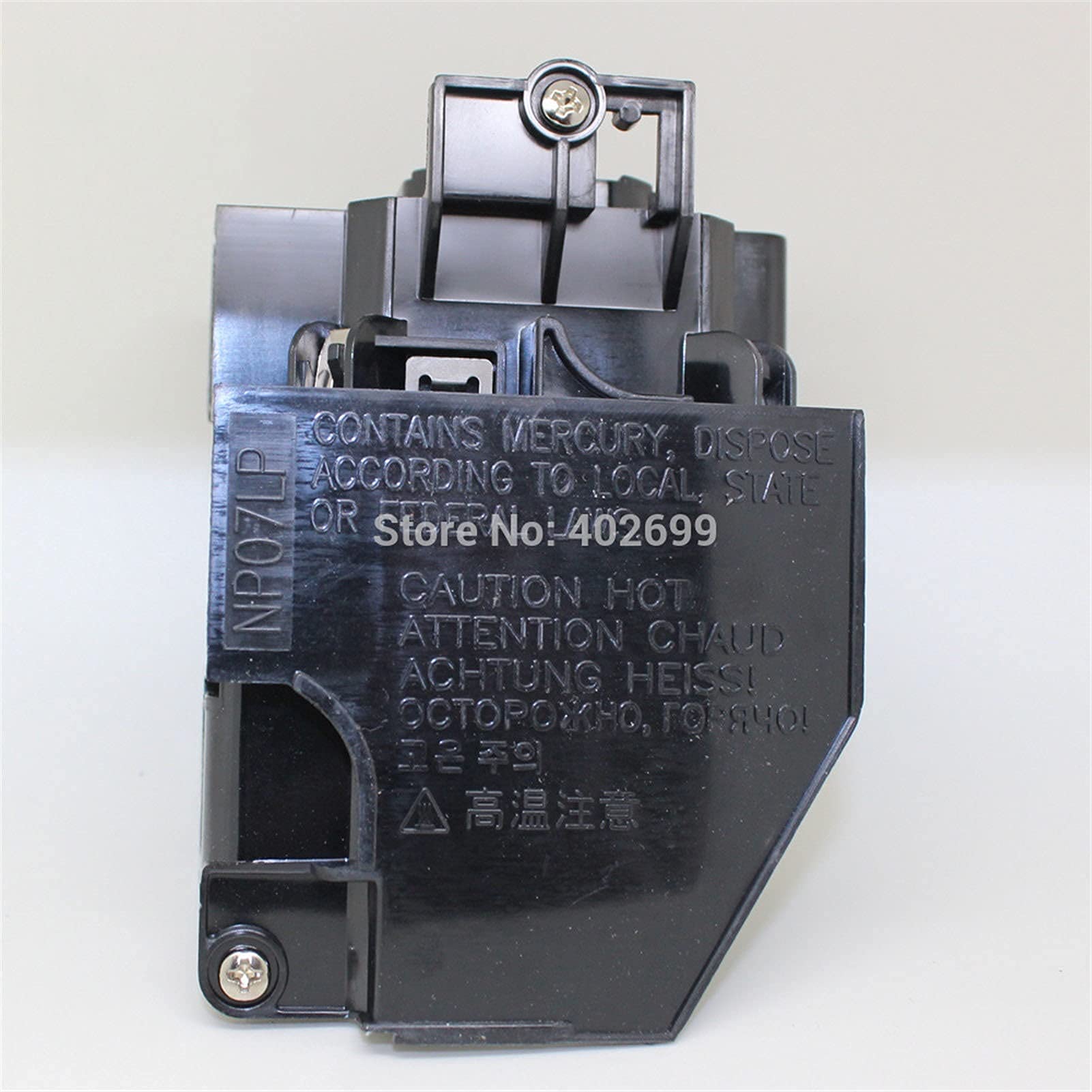 Lampe De Projecteur De Rechange Huaute NP07LP - Compatible NEC NP300, NP400, NP500, NP600 Et Modèles Similaires