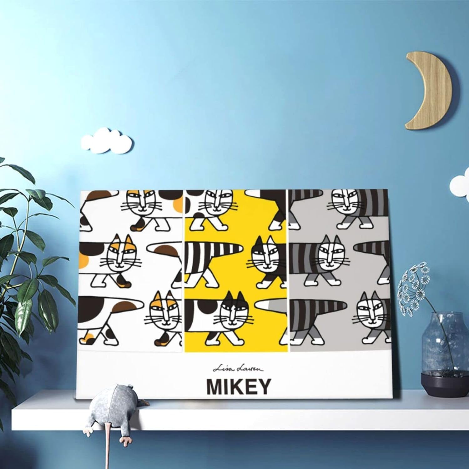 Amazon.co.jp: リサラーソン ポスターアートパネル 壁の絵 壁掛け