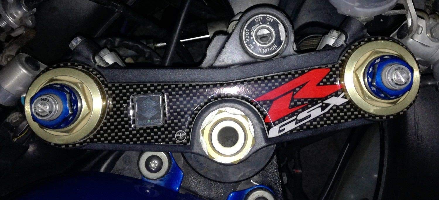 labelbike - Sticker 3D Gel for Plate Steering Motorcycle Compatible with Suzuki 750 Gsxr 2004-2005 K4