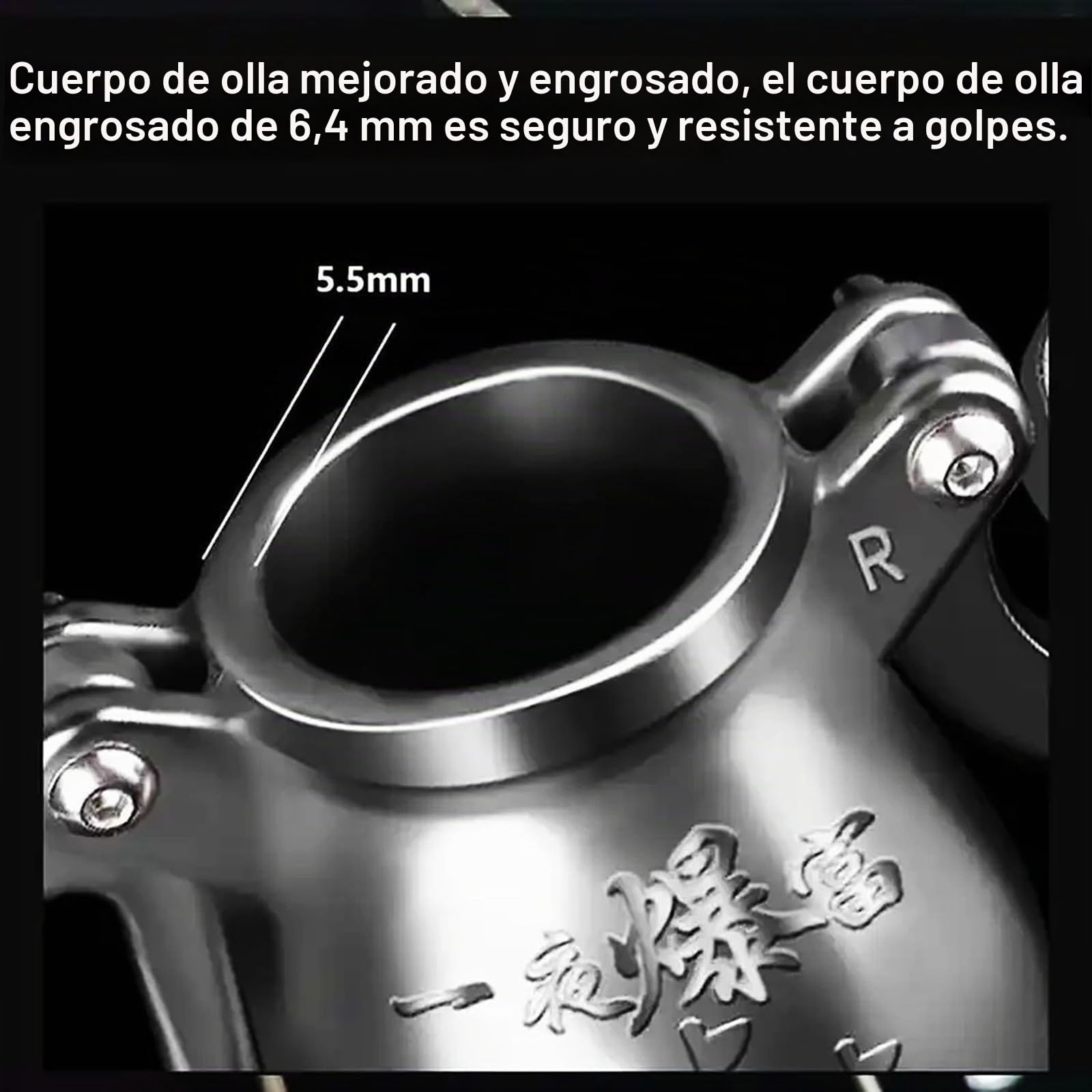 MáQuina Palomitas MaíZ Manual, MáQuina Palomitas MaíZ Alta PresióN, Palomitas MaíZ Tradicionales Chinas, Mini CañóN Palomitas MaíZ Acero Inoxidable(100ML)