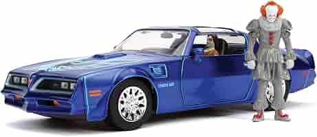 ミニカー 1:24 IT 1977 PONTIAC FIREBIRD Amazon | 1:24 IT 1977 PONTIAC FIREBIRD w/PENNYWISE IT イット