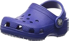 Unisex-Baby Classic Littles Clogs |Baby Shoes, Cerulean Blue, 2-3 Infant
