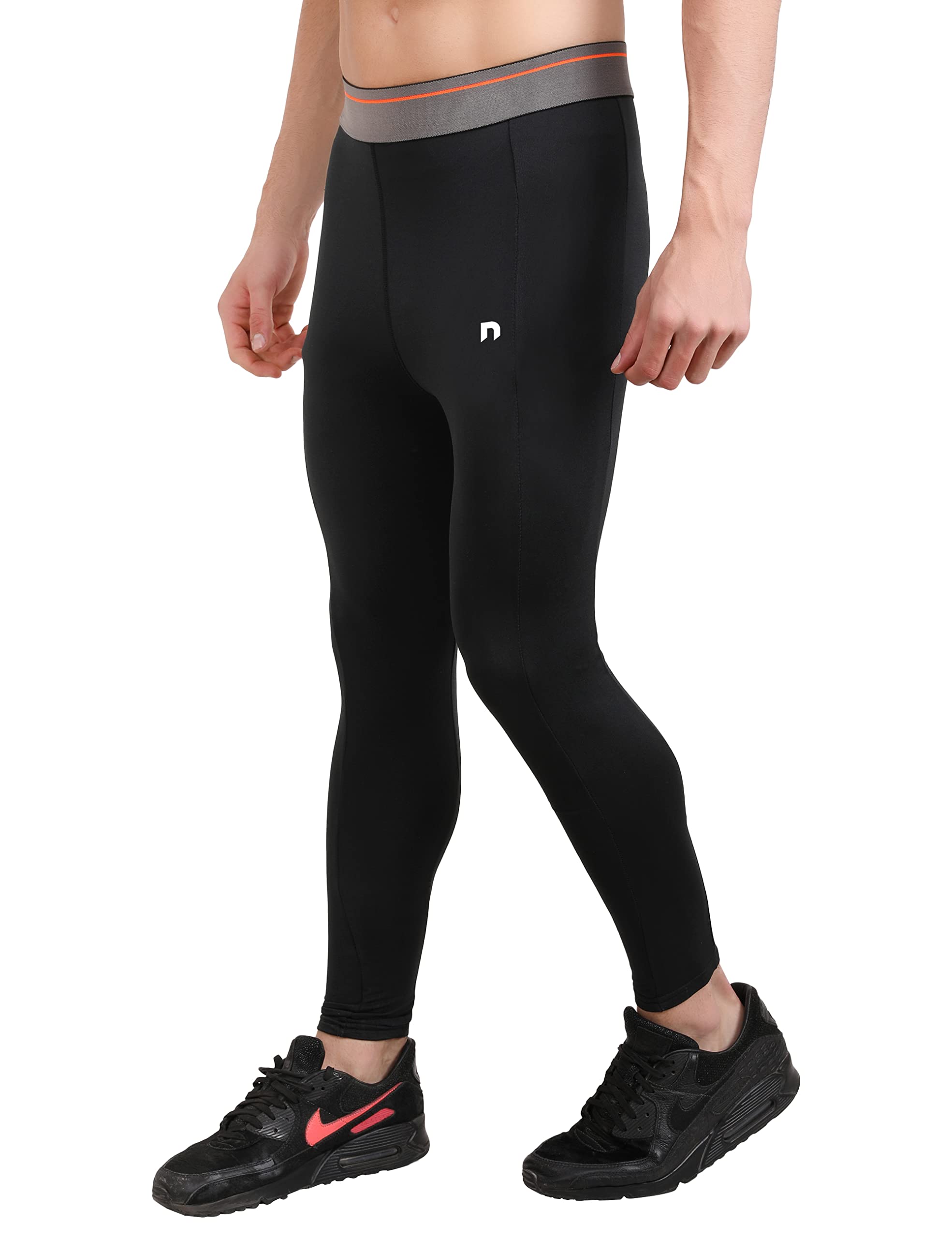 Full Length Compression Lower Tights Multi Sports Exercise/Gym/Running/Yoga/Other Outdoor ineer wear for Sports - Skin Tight Fitting